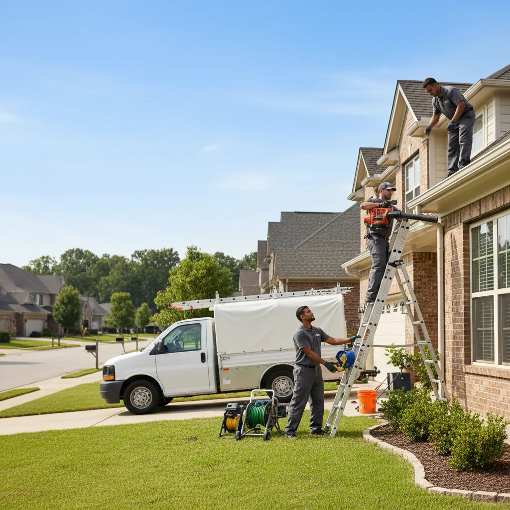 Home Gutter Service in Derma, MS near me